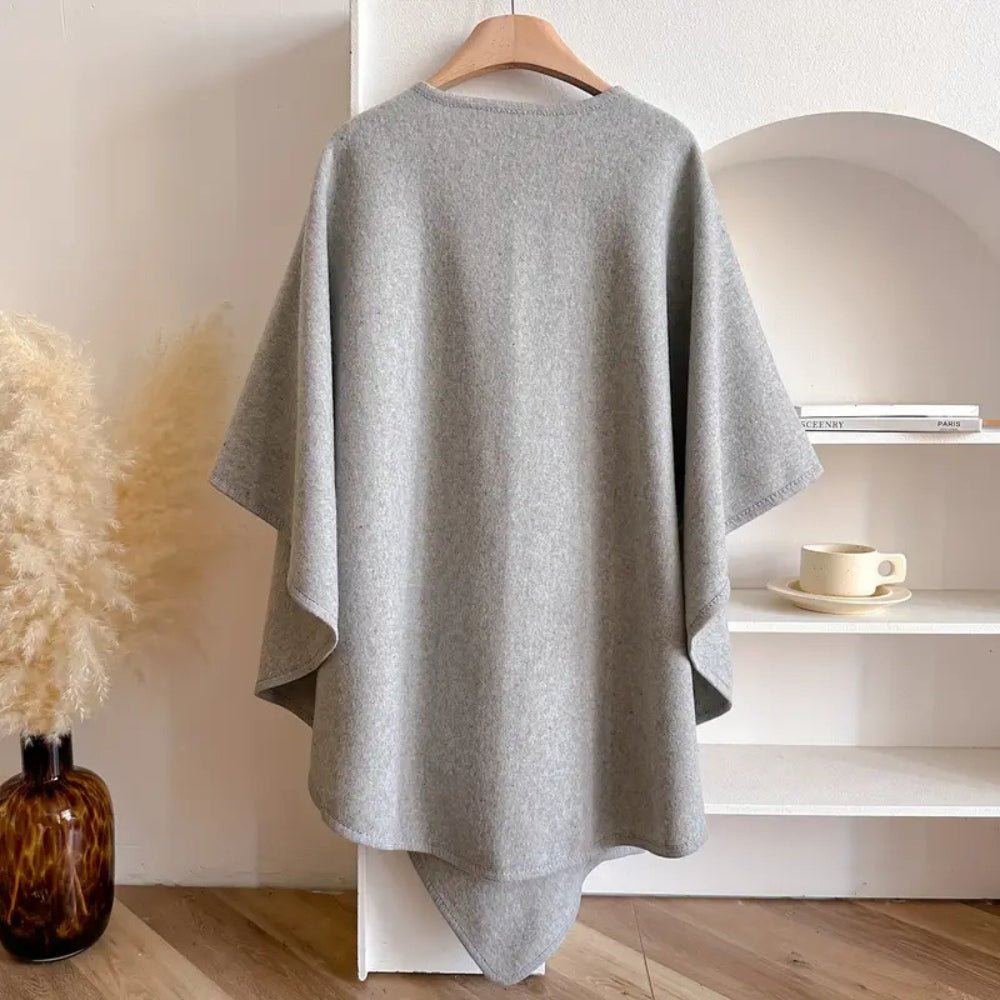 WINDWRAP – Poncho-sciarpa-mantello lussuoso per tutte le stagioni