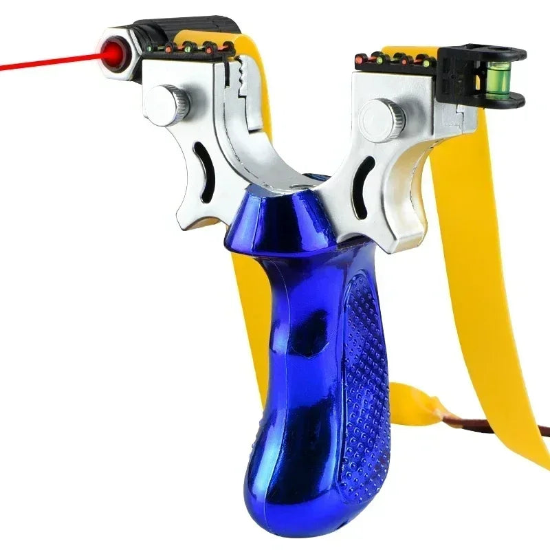 Fionda da Esterno con Livello LED Integrato e Impugnatura Antiscivolo