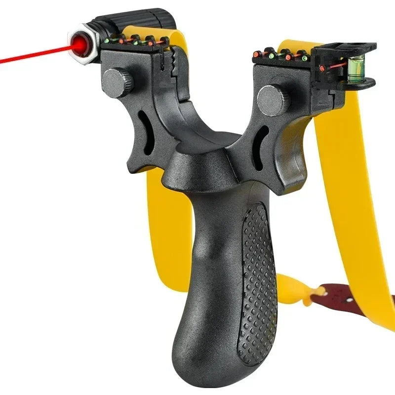 Fionda da Esterno con Livello LED Integrato e Impugnatura Antiscivolo