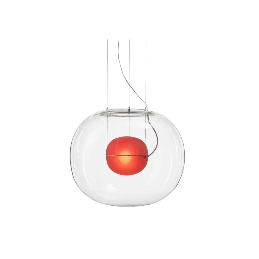 Leitvia Lampadario – Vetro – Trasparente – Ø30 cm – Moderno