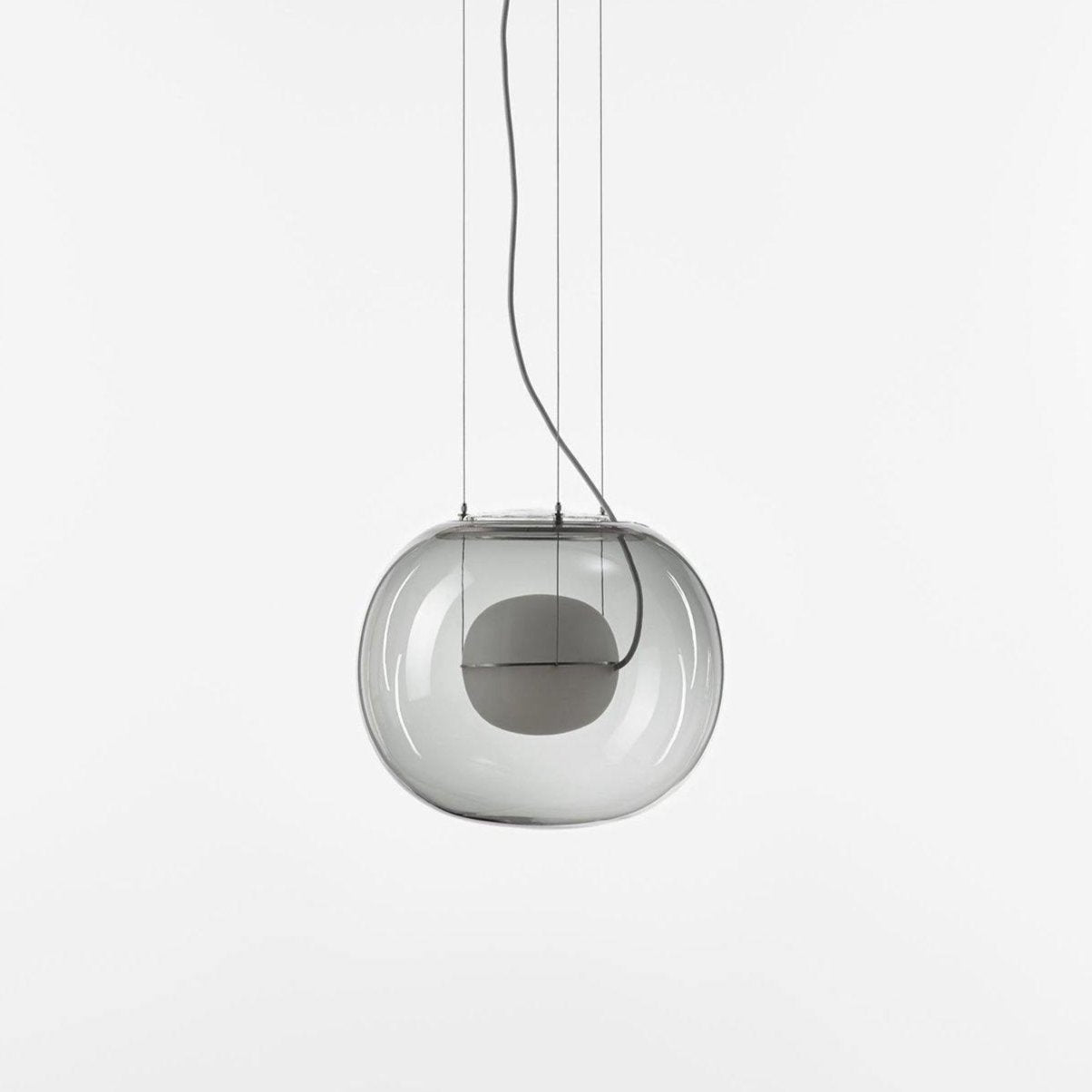 Leitvia Lampadario – Vetro – Trasparente – Ø30 cm – Moderno