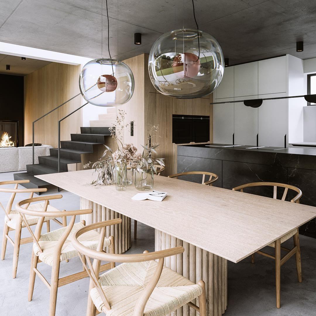 Leitvia Lampadario – Vetro – Trasparente – Ø30 cm – Moderno