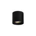 Lampada da soffitto Lenu – Metallo – Nero/Bianco – Ø 10 cm – Design moderno con tecnologia LED
