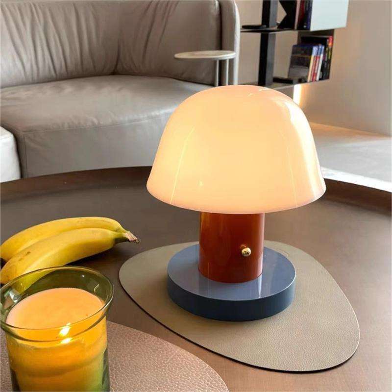 Lampada da tavolo Lobber – LED – Bianco caldo – Ø 18 cm – Design moderno