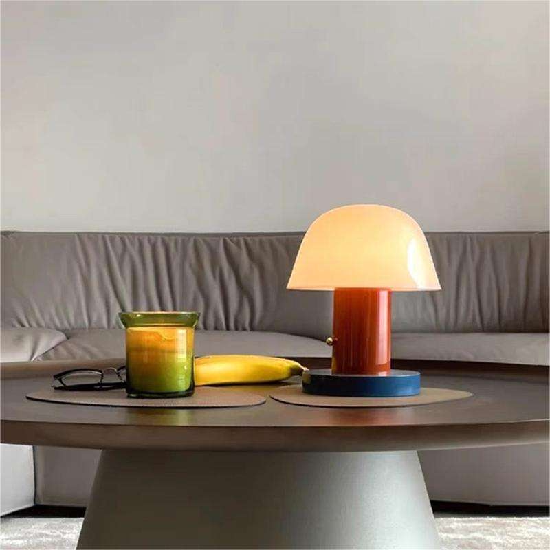 Lampada da tavolo Lobber – LED – Bianco caldo – Ø 18 cm – Design moderno