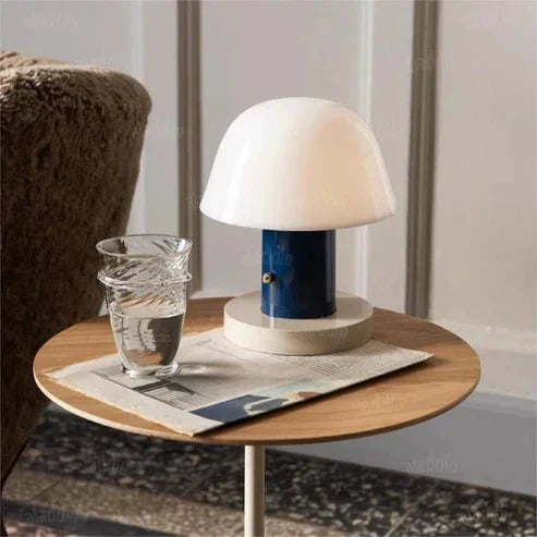 Lampada da tavolo Lobber – LED – Bianco caldo – Ø 18 cm – Design moderno