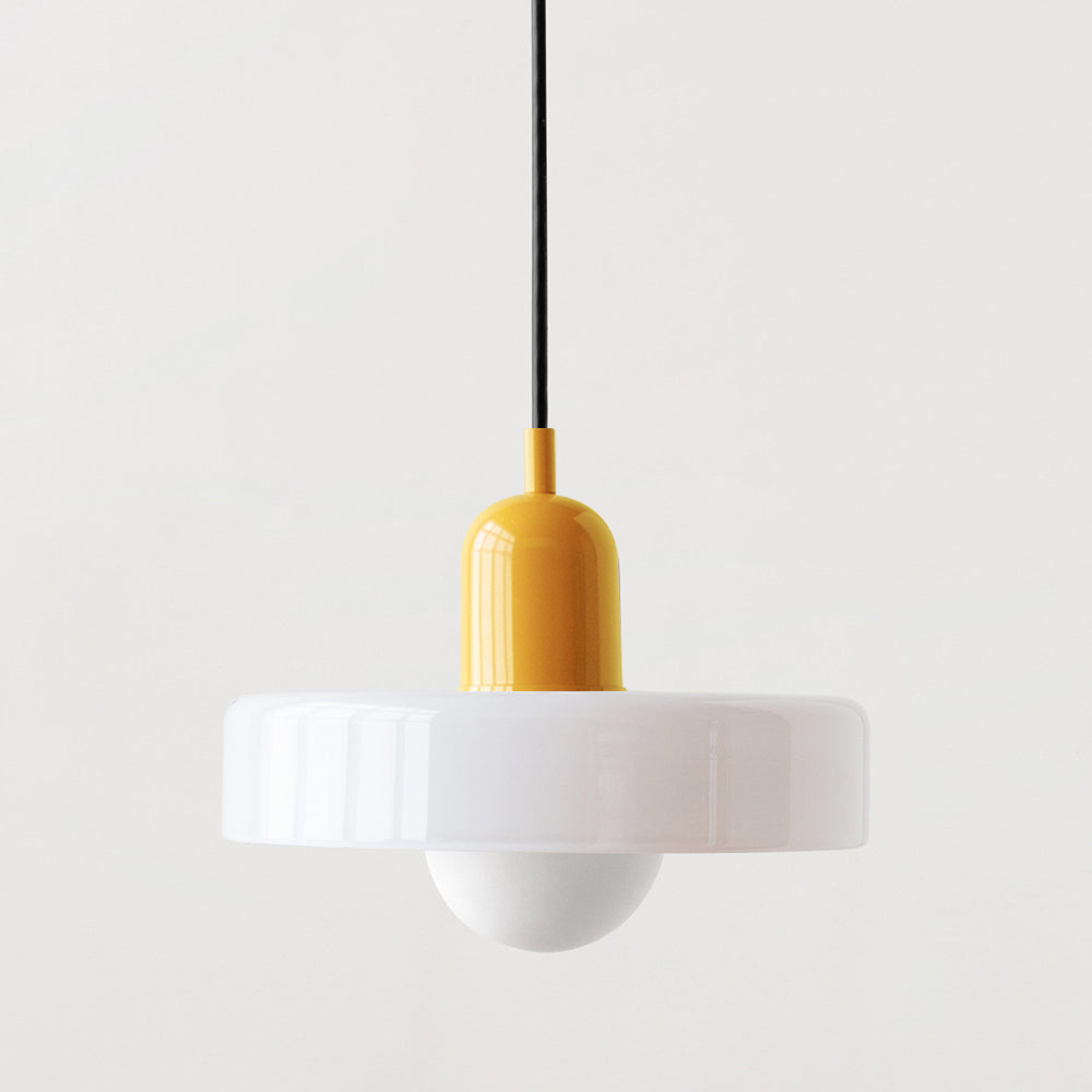 Luccon Lampada a sospensione – Vetro – Colorato – G9 – Design Retro