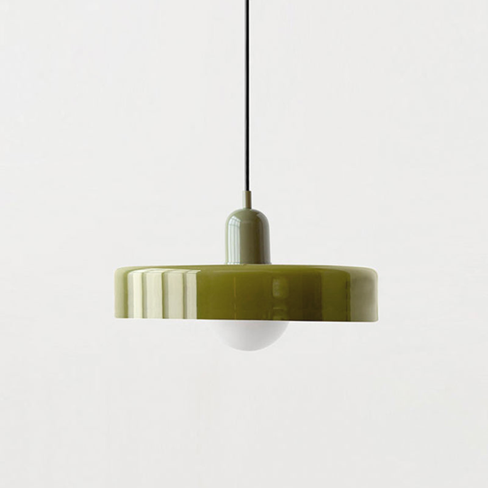 Luccon Lampada a sospensione – Vetro – Colorato – G9 – Design Retro