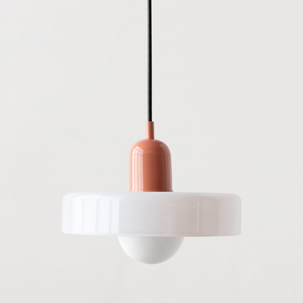 Luccon Lampada a sospensione – Vetro – Colorato – G9 – Design Retro