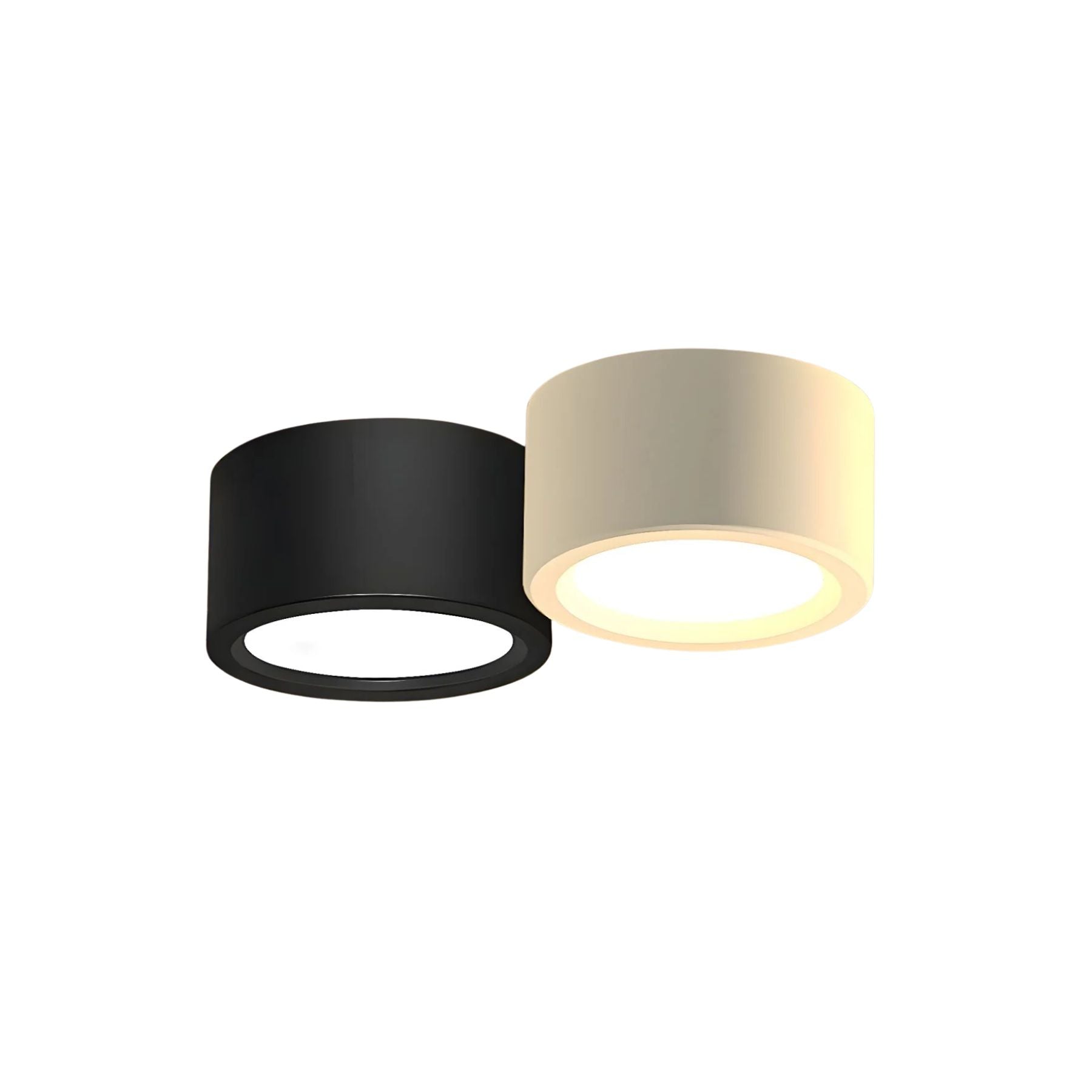 Luffon Lampada da soffitto – LED – Bianco – Ø 10×18 cm – Minimalista per soggiorni e cucine