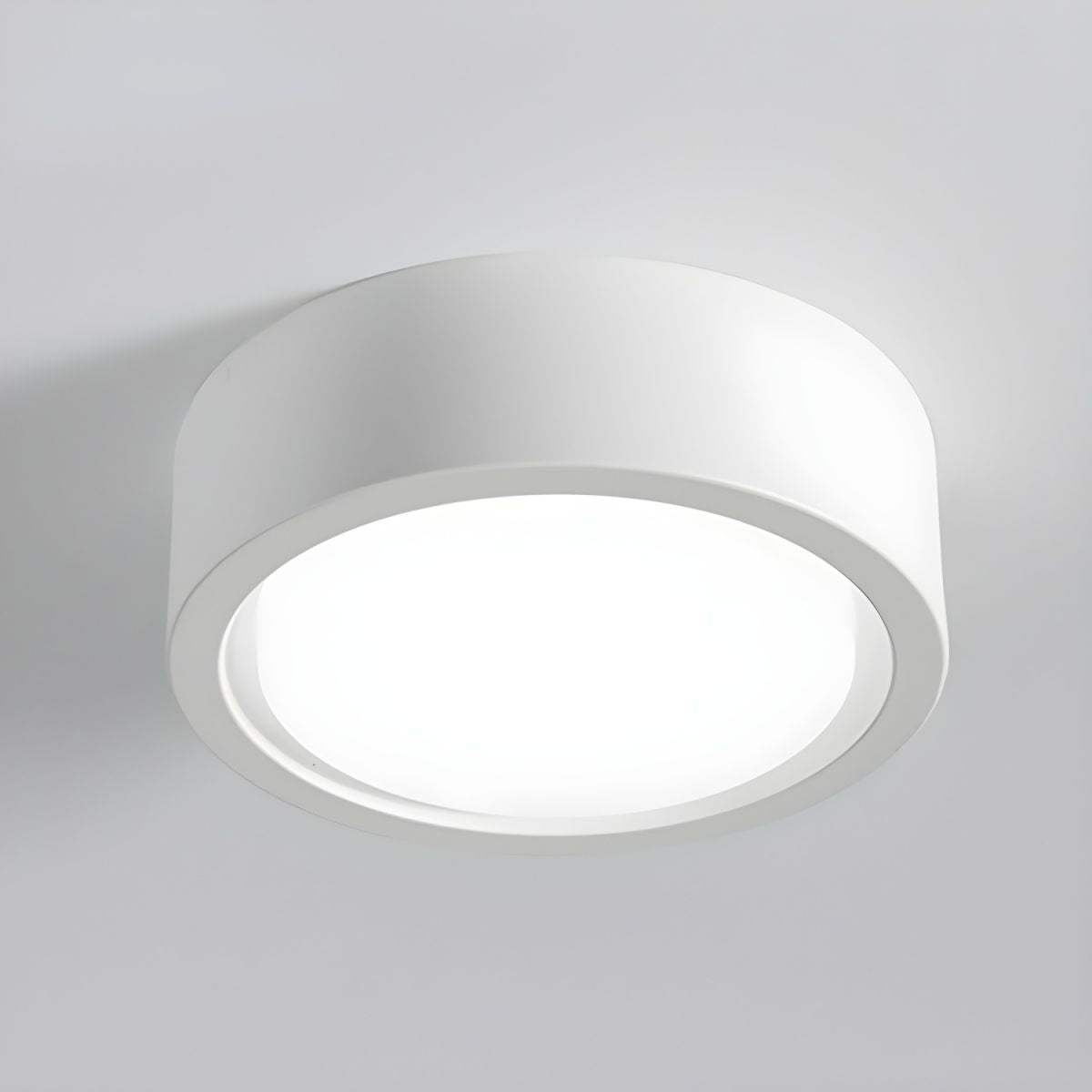 Luffon Lampada da soffitto – LED – Bianco – Ø 10×18 cm – Minimalista per soggiorni e cucine