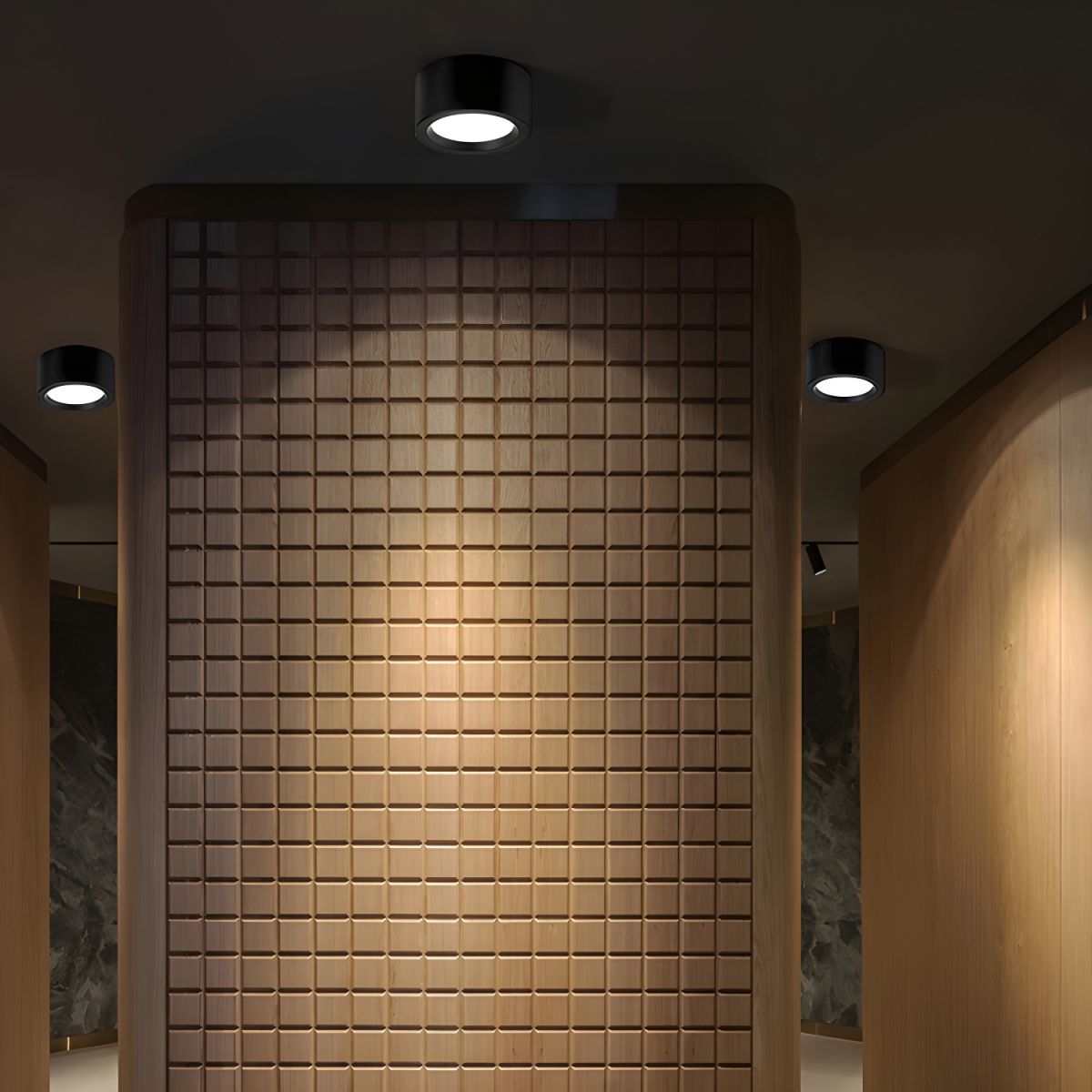 Luffon Lampada da soffitto – LED – Bianco – Ø 10×18 cm – Minimalista per soggiorni e cucine