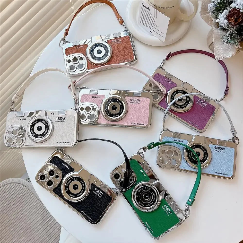 VintageCam Custodia per Telefono | Custodia in Stile Retro Stereo per iPhone