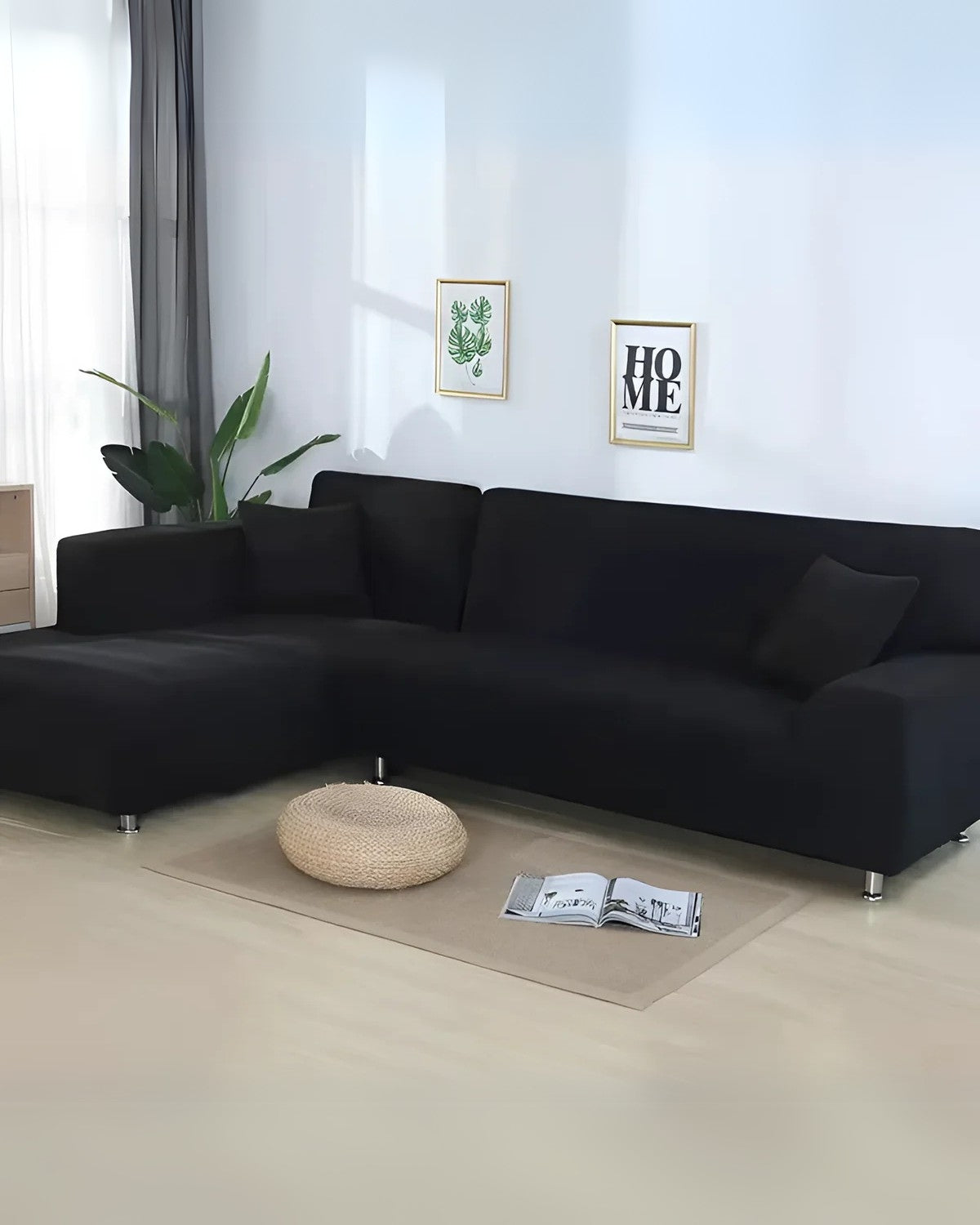 Eleganti copridivani modulari con vestibilità flessibile per divani angolari e modulari