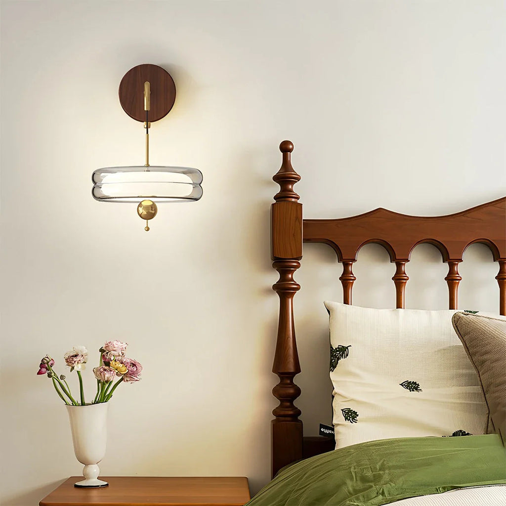 Lampada da Parete Marilo – Vetro – Bianco – Moderno – Design Salvaspazio per Interni Eleganti