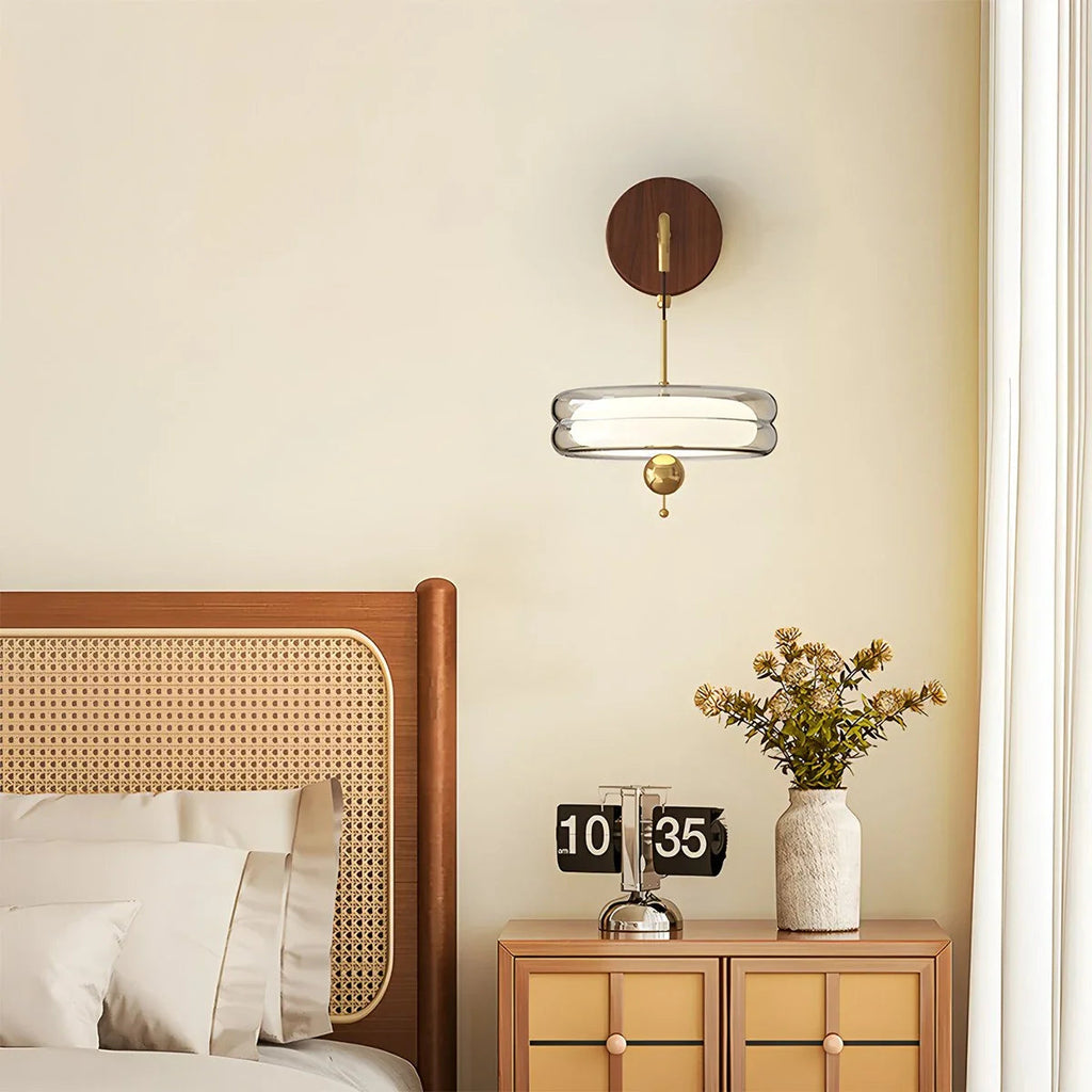 Lampada da Parete Marilo – Vetro – Bianco – Moderno – Design Salvaspazio per Interni Eleganti