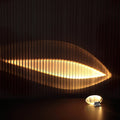 Lampada da tavolo Marsman – Vetro cristallo – Cromo – Compatto – Design ipnotico per eleganza e atmosfera