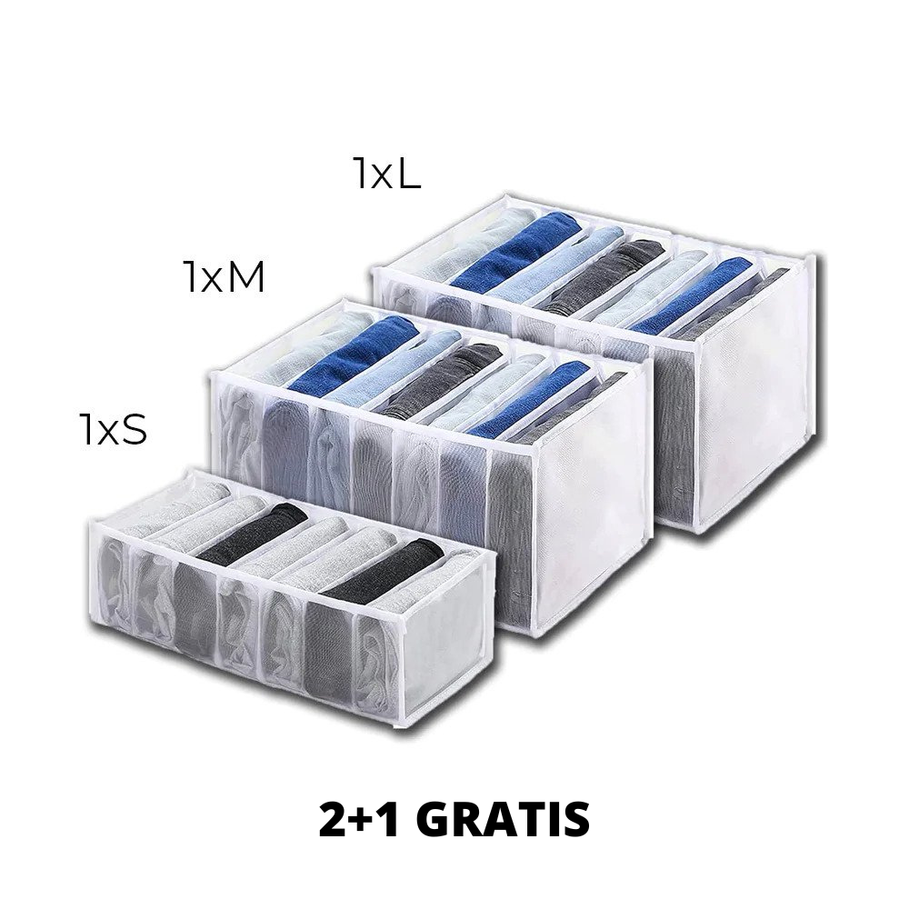 2+1 GRATIS | EasyOrganize - Il salvaspazio intelligente per il tuo armadio!  [Ultimo giorno di sconto]