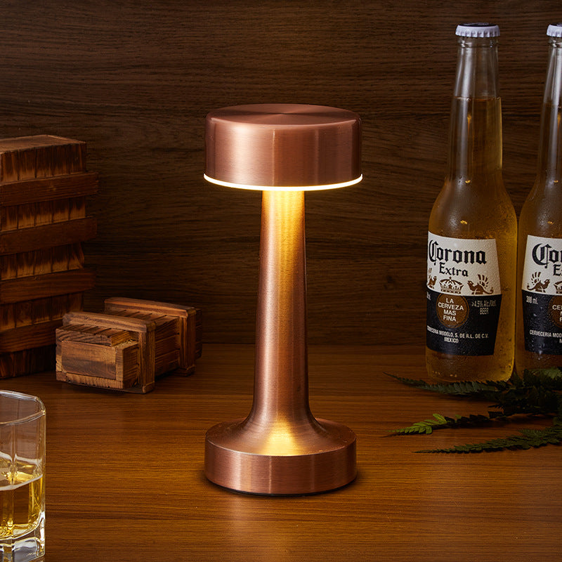 Elegante Lampada da Tavolo LED – Senza Fili, Dimmerabile e Ricaricabile