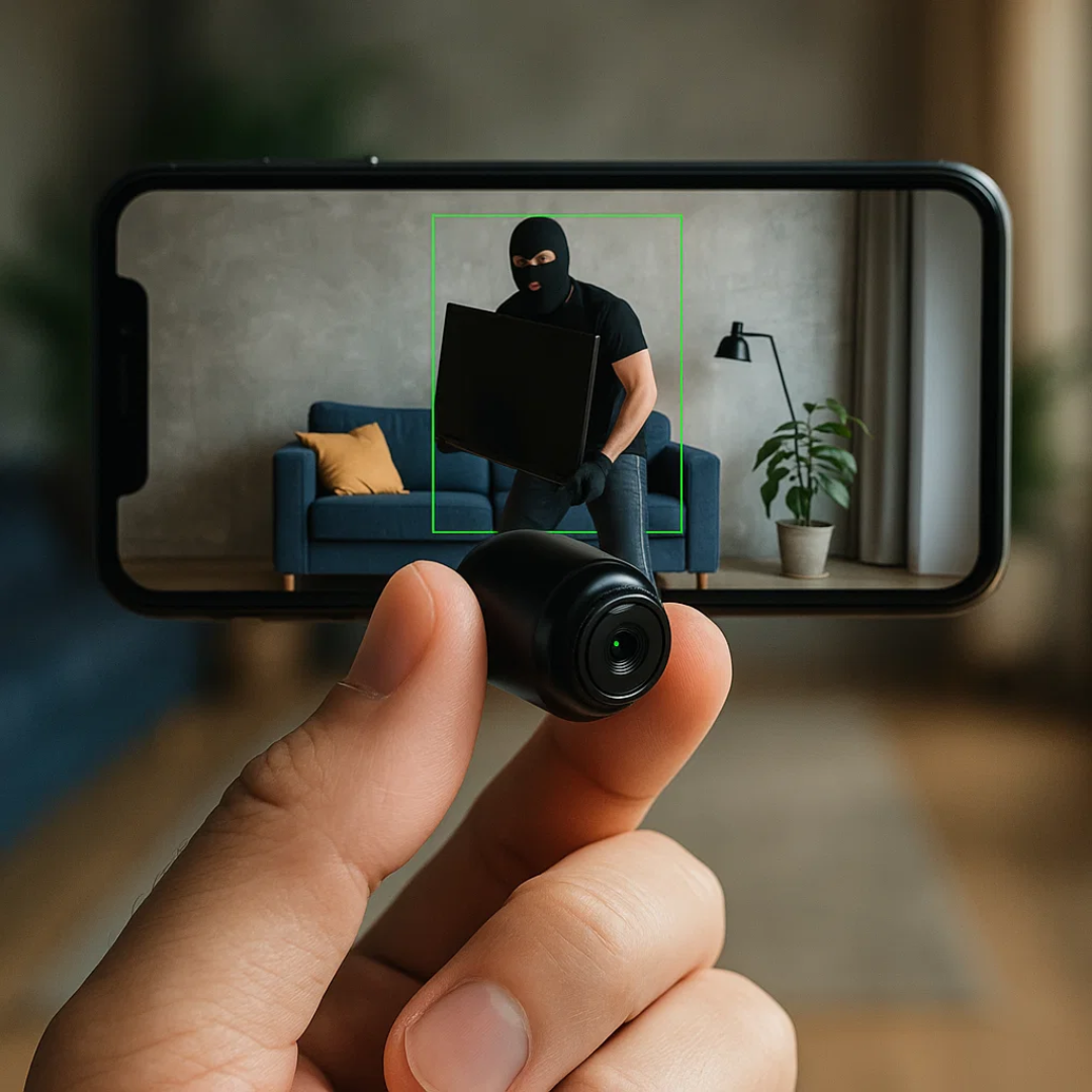 NovaGuard Telecamera Nanny per Monitoraggio Nascosto della Casa con Audio Wireless e 1080P