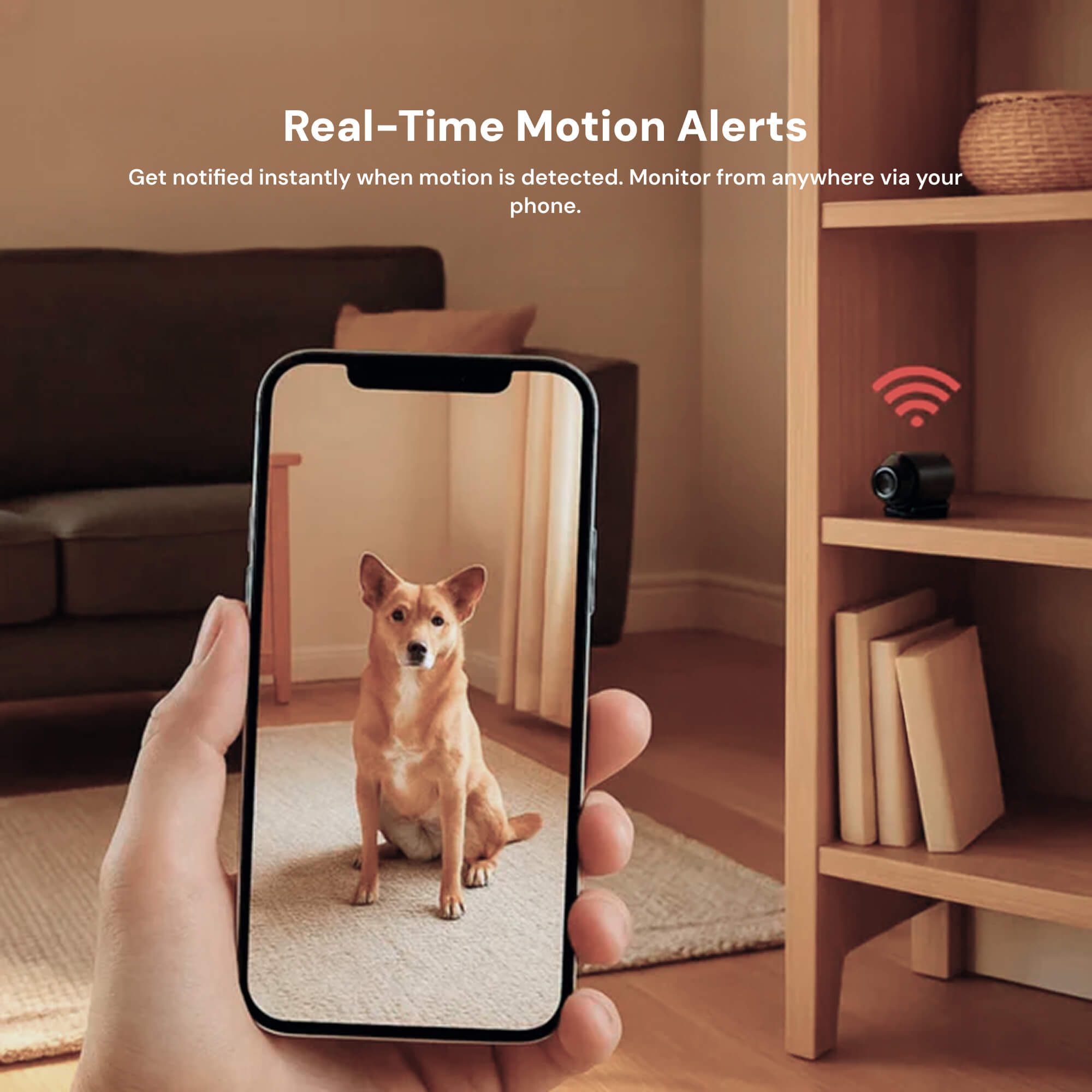 Telecamera Nanny Wireless NexaGuard con Audio per Uso Domestico