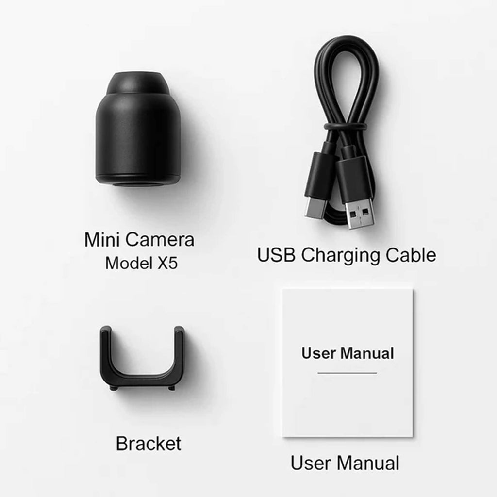 NovaGuard Telecamera Nanny per Monitoraggio Nascosto della Casa con Audio Wireless e 1080P