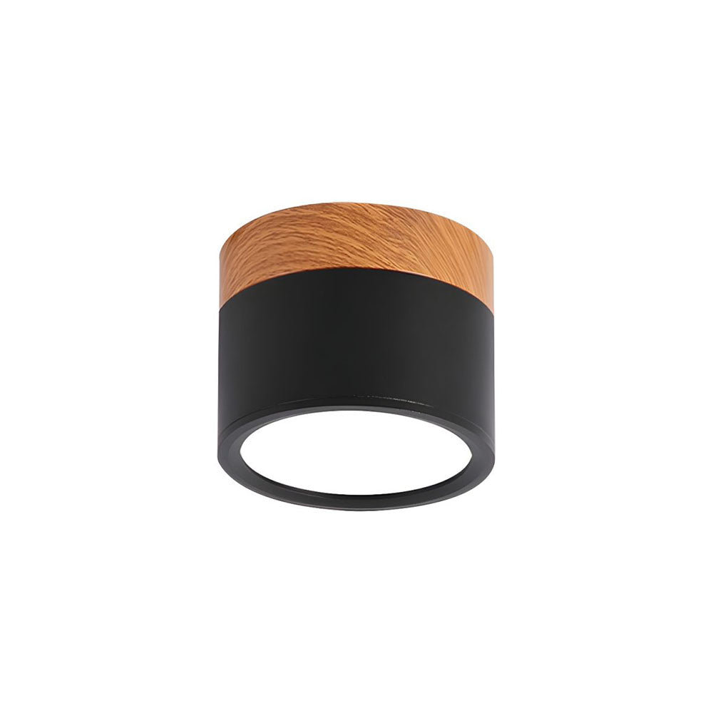 Lampada da soffitto moderna – Alluminio – Bianco – Ø 20 cm – Minimalista e a risparmio energetico