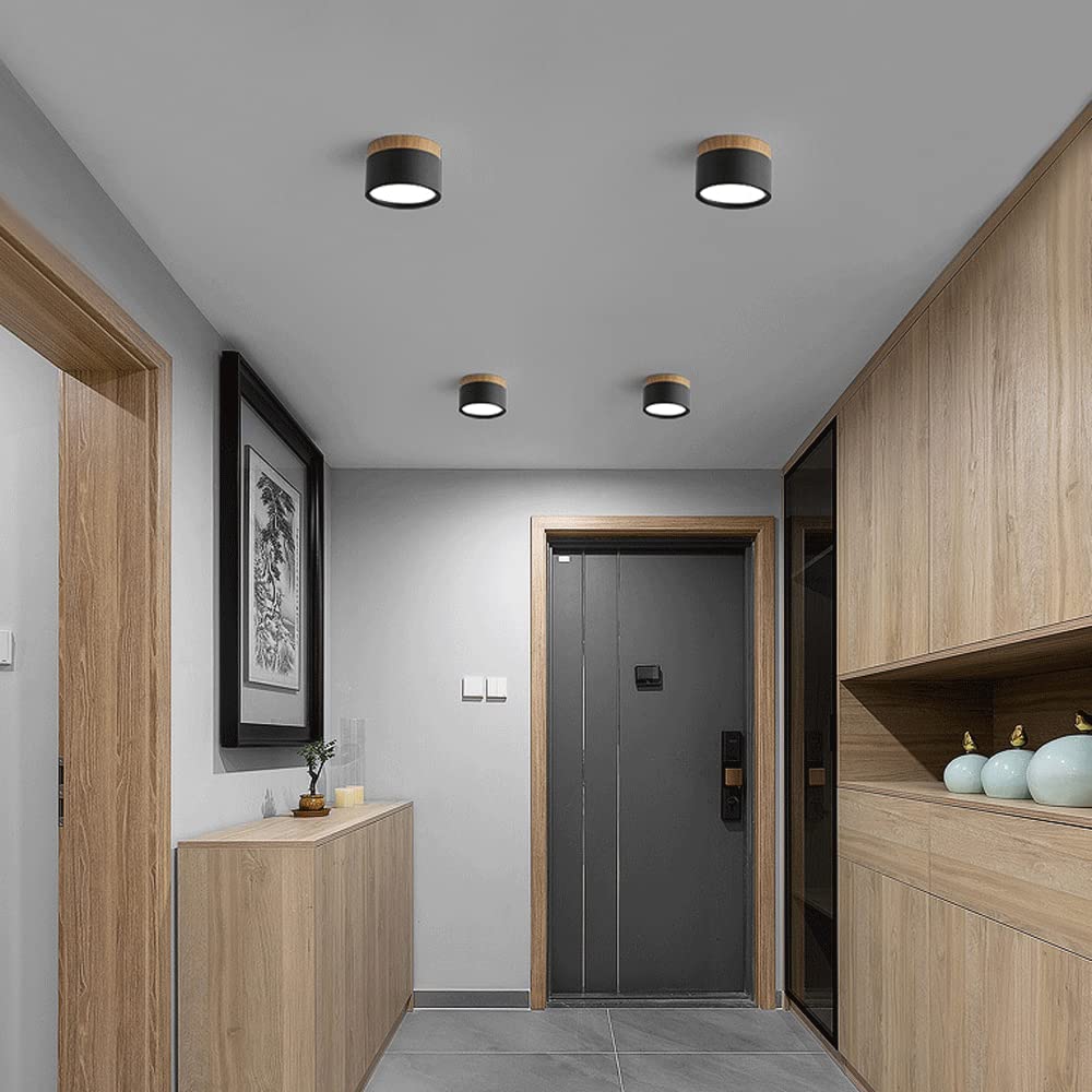 Lampada da soffitto moderna – Alluminio – Bianco – Ø 20 cm – Minimalista e a risparmio energetico