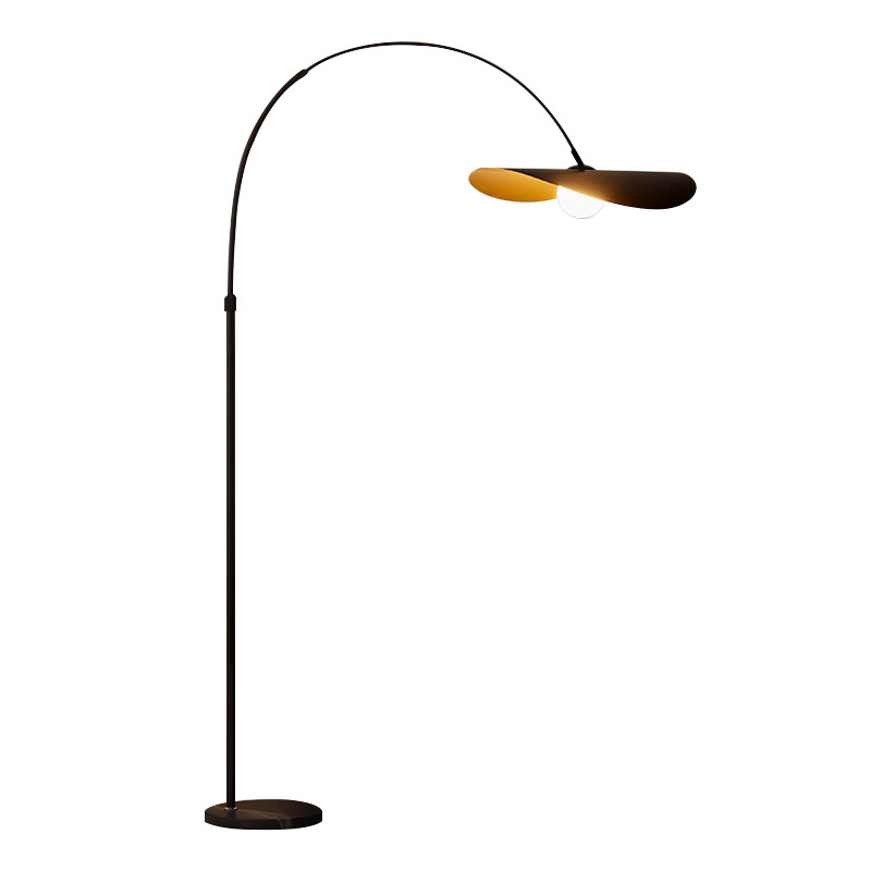 Mozero Lampada da Terra – Ferro & Acrilico – Calda – 180–200 cm – Design Wabi Sabi per un'Illuminazione Elegante nel Soggiorno