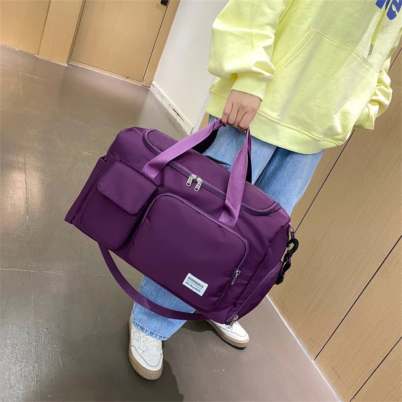 Borsa da viaggio Multi-Tasche, Duffle sportiva e da ginnastica con scomparto separato per le scarpe