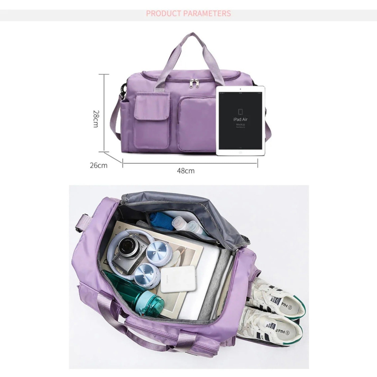 Sandsberg | Borsa da viaggio Sport-Duffle | Diverse tasche con scomparto per scarpe