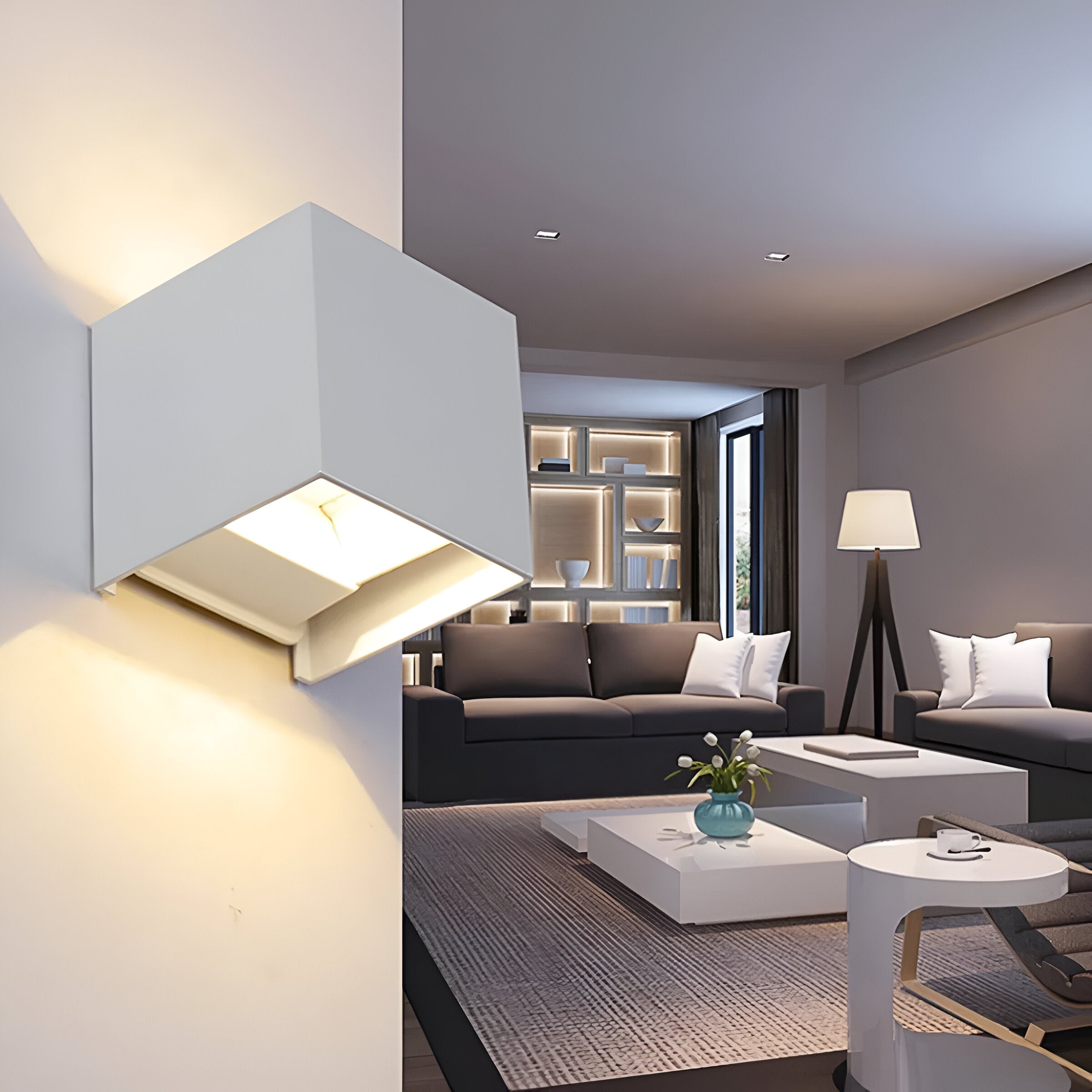 Lampada a Muro LED - Design Nordico - Lampada da Parete Moderna - Dimmerabile