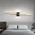 Lampada da parete Norezza – Ferro & Acrilico – Bianco – 30×10 cm – Lampada da parete LED minimalista per interni