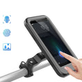 Supporto impermeabile per manubrio della bicicletta con powerbank da 15W