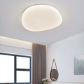 Lampada da soffitto OUVEL – Ferro & Acrilico – Bianco – Ø38×8 cm – Design moderno per il soggiorno