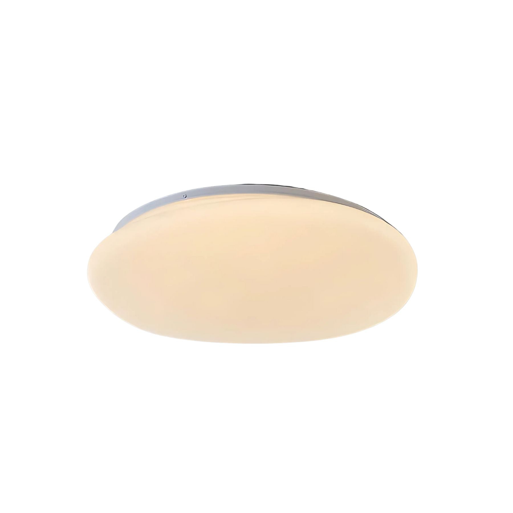 Lampada da soffitto OUVEL – Ferro & Acrilico – Bianco – Ø38×8 cm – Design moderno per il soggiorno