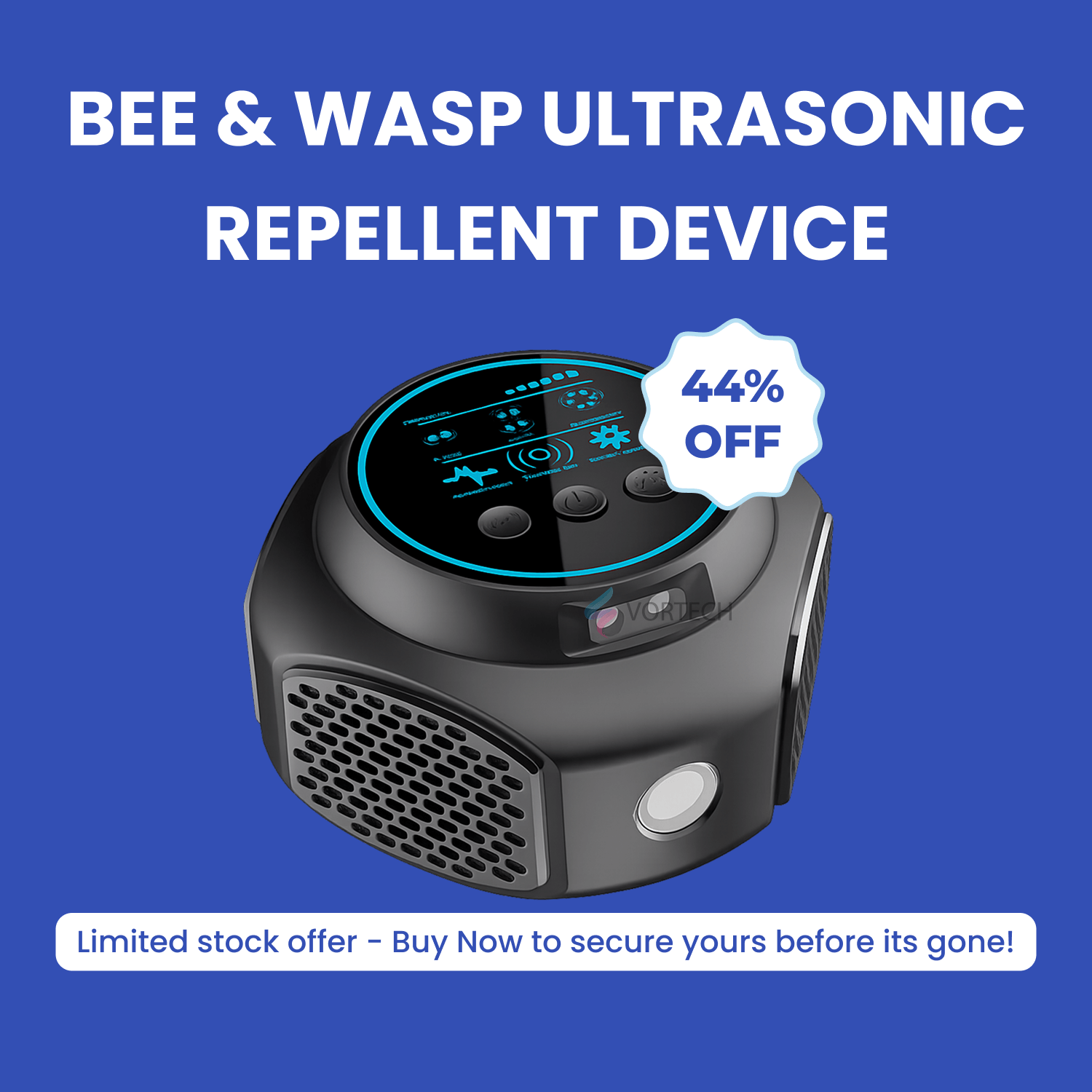 Repellente Ultrasonico Breevo per Api e Vespe con Copertura Completa