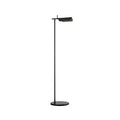 Lampada da terra Olivya – Metallo & Acrilico – Nero – 160 cm – Lampada da lettura regolabile per il soggiorno