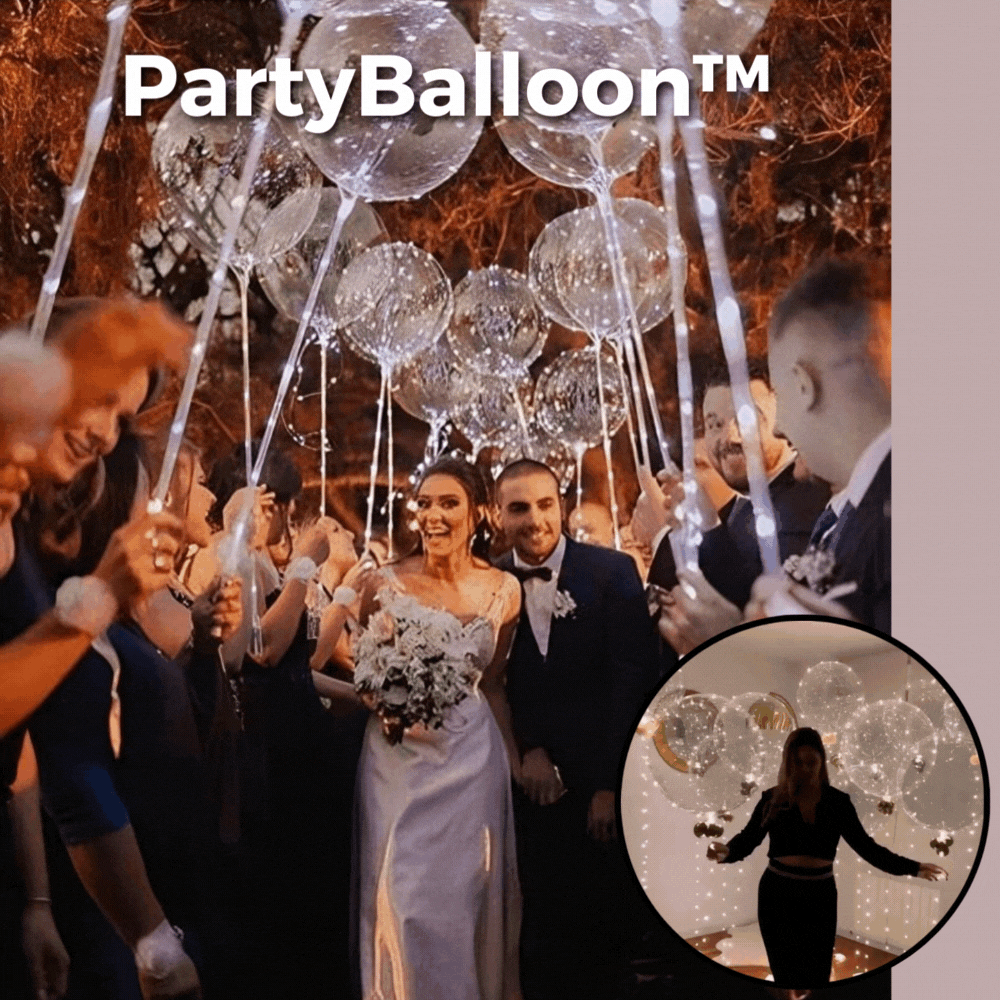 5+5 GRATIS | PartyBalloon - Palloncini LED riutilizzabili