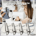 SewPerfect - Piedino per orlo a spirale - Set da 8 pezzi