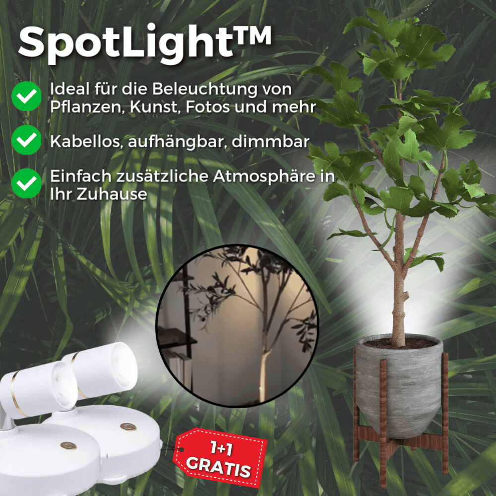 1+1 GRATIS | SpotLight - Faretto LED senza fili