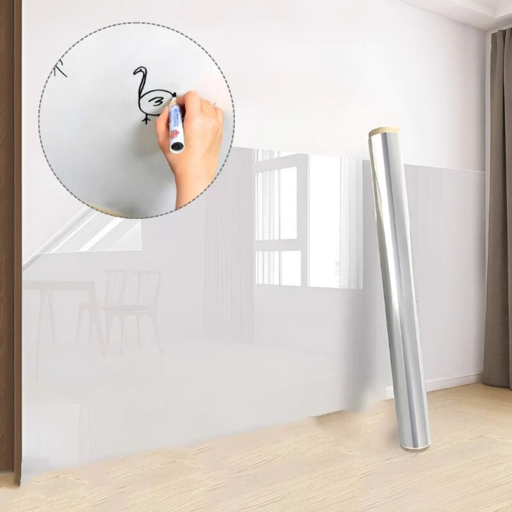 WallProtect – Pellicola protettiva elettrostatica per pareti | Trasparente & senza adesivo | Protezione da graffi e sporco per cucina, bagno e cameretta | 50% SCONTO