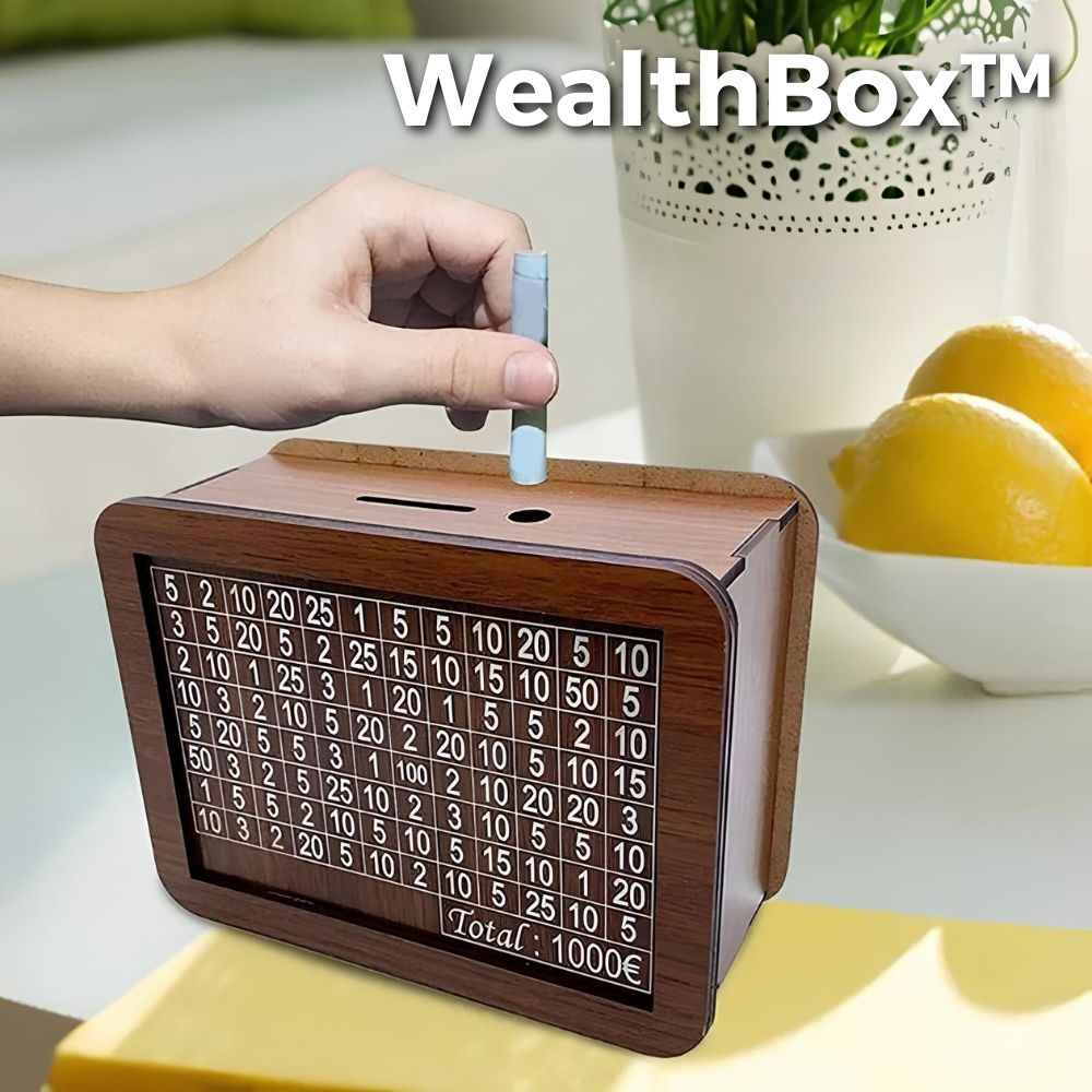 WealthBox - Salvadanaio in legno