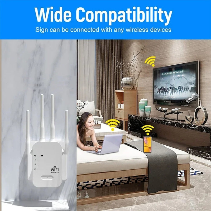 Amplificatore WiFi Esterno per Giardino o Cortile e Ufficio Domestico