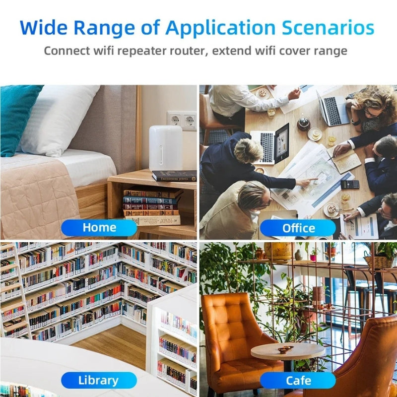 AstraLink Amplificatore WiFi Esterno per 5G e 2.4G negli Spazi Giardino