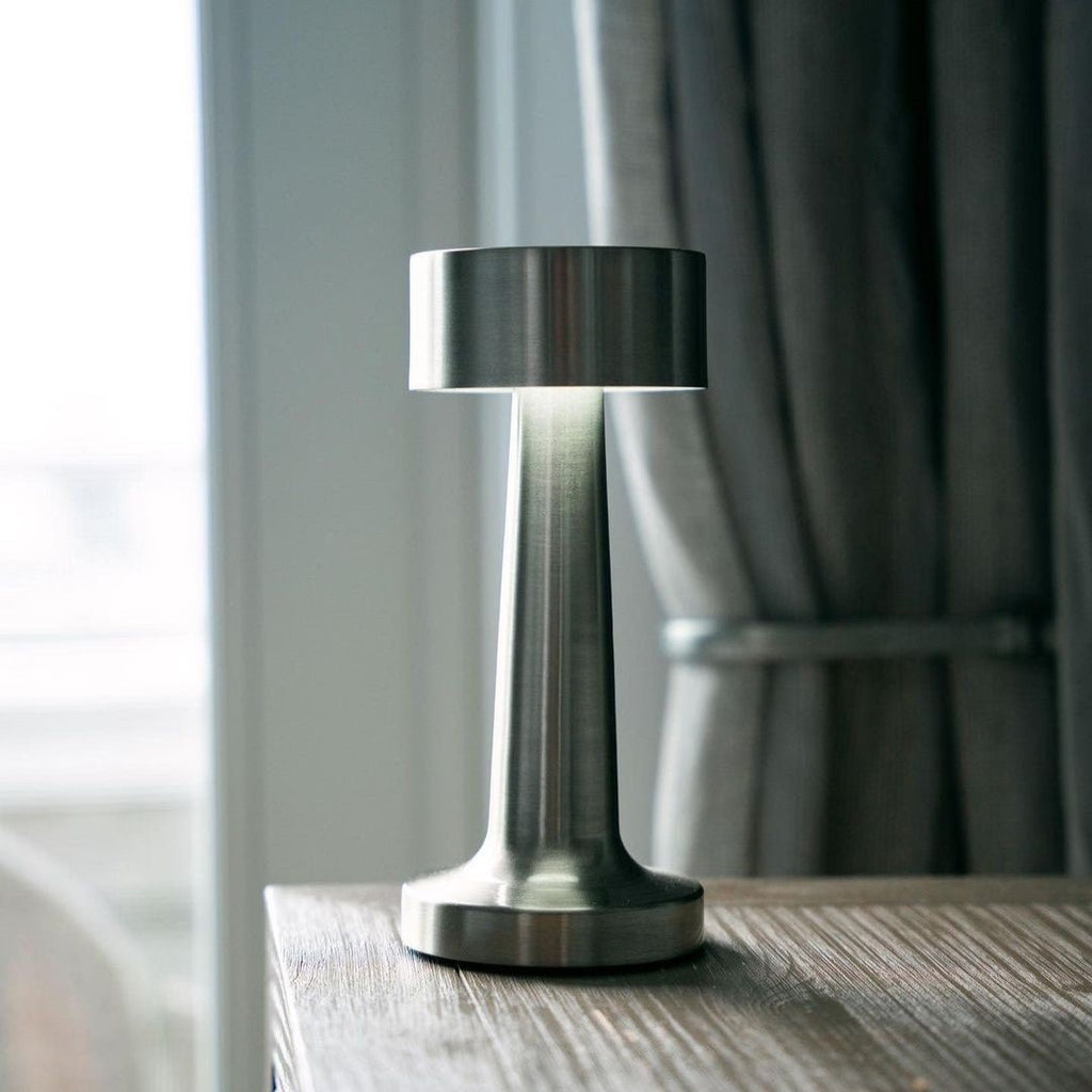Lampada da tavolo Panno – LED – Bianco caldo – Dimmerabile – Lampada da tavolo senza fili per un'atmosfera elegante