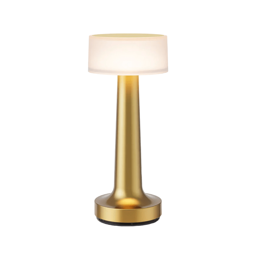 Lampada da tavolo Panno – LED – Bianco caldo – Dimmerabile – Lampada da tavolo senza fili per un'atmosfera elegante