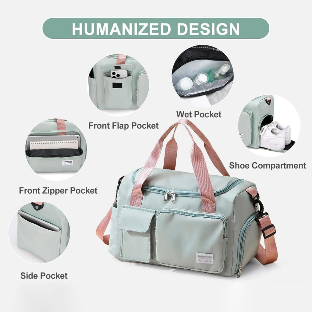 Sandsberg | Borsa da viaggio Sport-Duffle | Diverse tasche con scomparto per scarpe