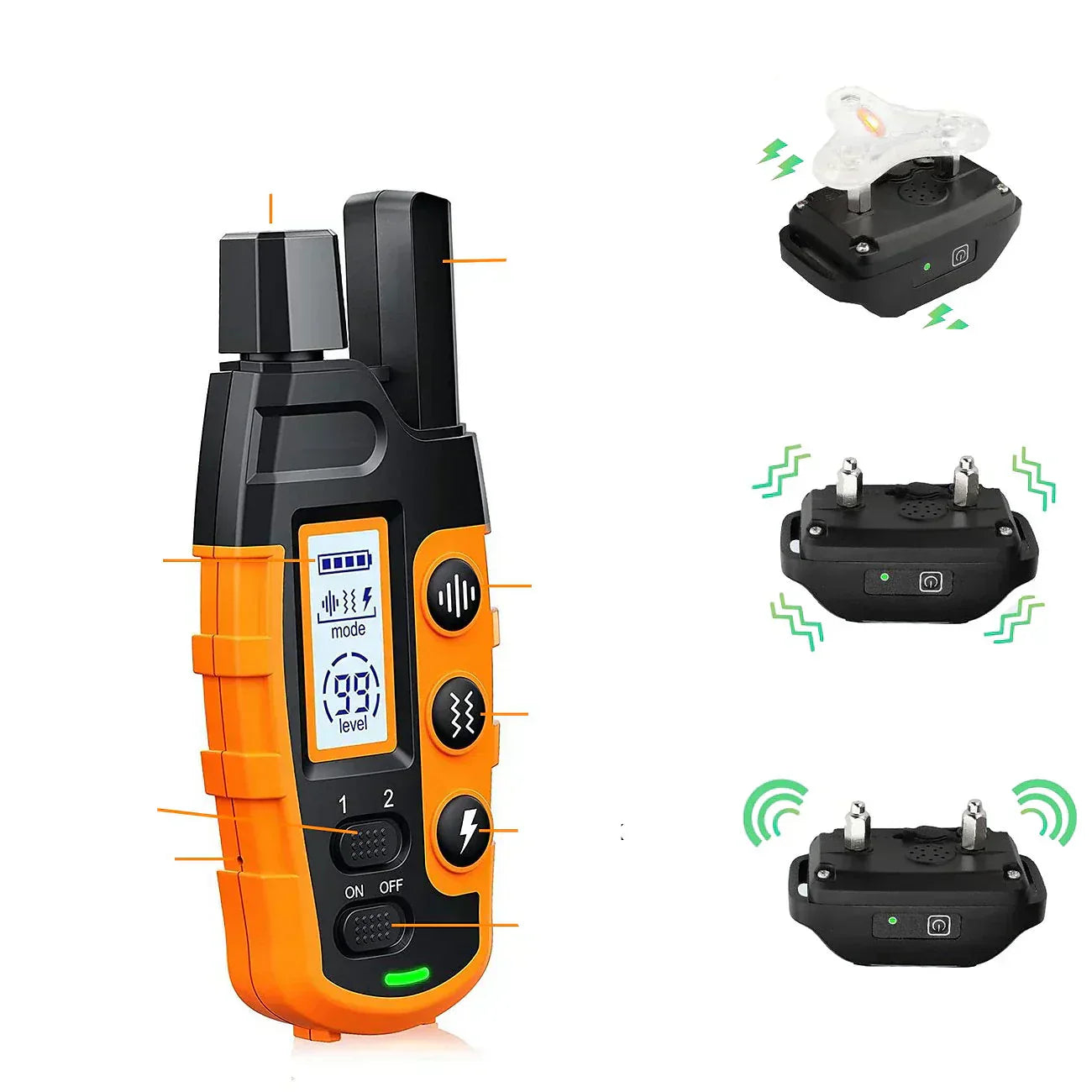 Collare per Addestramento Cani NovaPace con Portata Remota di 1000m Impermeabile
