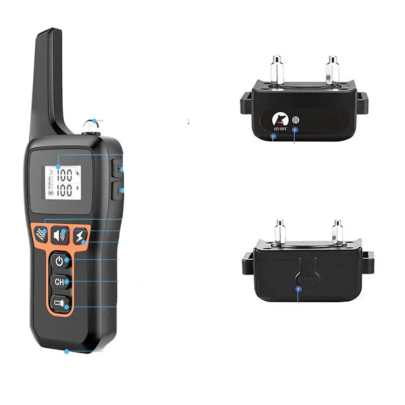 Collare da Addestramento Waterproof AquaStride Pro 1000m per Cani